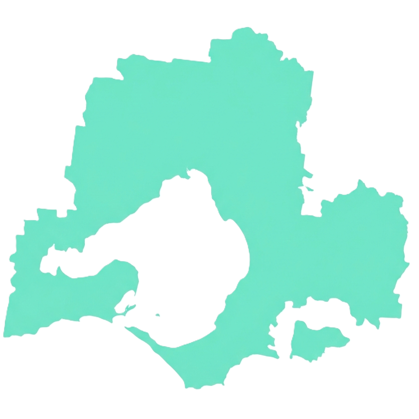 Melbourne map icon