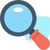 Magnifying glass icon