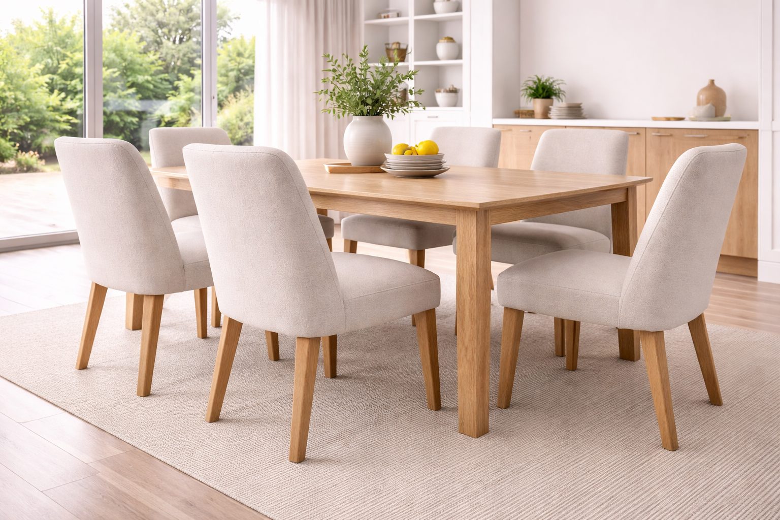 Dining chair cleaning