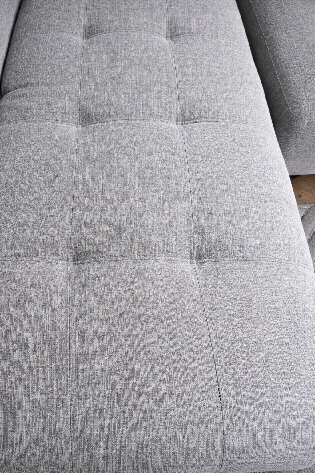 Upholstery before cleaning